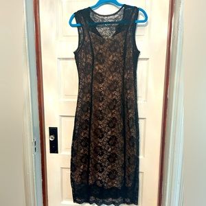 Isaac Mizrahi Midi Lace dress